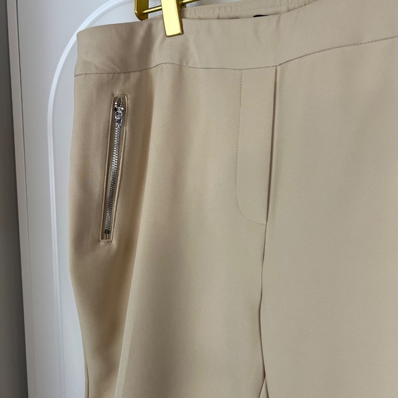 Zac & Rachel Women's Tan Trousers - Size 12 - Picture 2 of 8